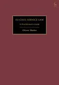 PDF EU Civil Service Law von Oliver Mader