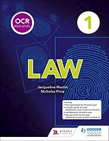 eBook (epub) OCR AS/A Level Law Book 1 de Jacqueline Martin, Nicholas Price