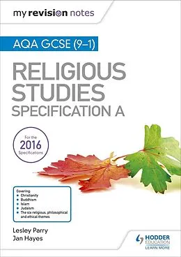 E-Book (epub) My Revision Notes AQA GCSE (9-1) Religious Studies Specification A von Lesley Parry, Jan Hayes