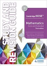 eBook (epub) Cambridge IGCSE Mathematics Core and Extended Study and Revision Guide 3rd edition de John Jeskins, Jean Matthews, Mike Handbury