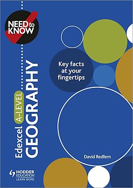 E-Book (epub) Need to Know: Edexcel A-level Geography von David Redfern