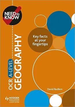 E-Book (epub) Need to Know: OCR A-level Geography von David Redfern