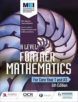 E-Book (epub) MEI A Level Further Mathematics Year 1 (AS) 4th Edition von Ben Sparks, Claire Baldwin