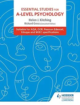 E-Book (epub) Essential Studies for A-Level Psychology von Helen J. Kitching