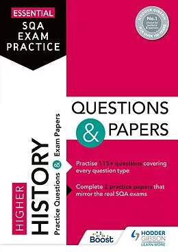 E-Book (epub) Essential SQA Exam Practice: Higher History Questions and Papers von Hodder Gibson
