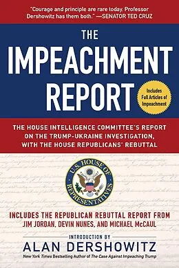 E-Book (epub) The Impeachment Report von U. S. House of Representatives Permanent Select Committee on Int