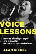 Fester Einband Voice Lessons von Alan Siegel