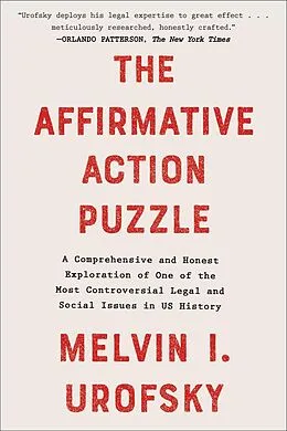 E-Book (epub) The Affirmative Action Puzzle von Melvin I. Urofsky