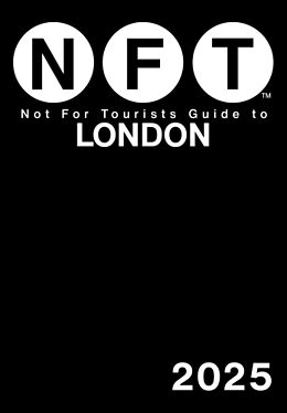 Couverture cartonnée Not For Tourists Guide to London 2025 de Not For Tourists