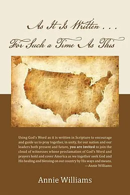 E-Book (epub) As It Is Written . . . for Such a Time as This von Annie Williams