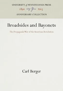 E-Book (pdf) Broadsides and Bayonets von Carl Berger