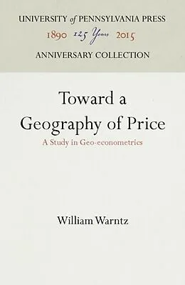 E-Book (pdf) Toward a Geography of Price von William Warntz