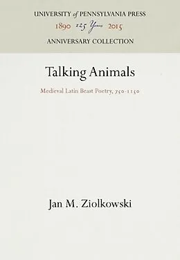 E-Book (pdf) Talking Animals von Jan M. Ziolkowski