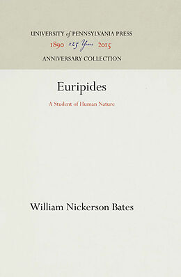 Fester Einband Euripides von William Nickerson Bates