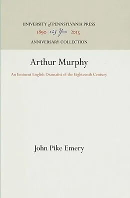 E-Book (pdf) Arthur Murphy von John Pike Emery