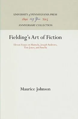 E-Book (pdf) Fielding's Art of Fiction von Maurice Johnson