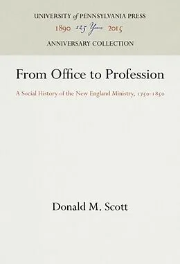 E-Book (pdf) From Office to Profession von Donald M. Scott