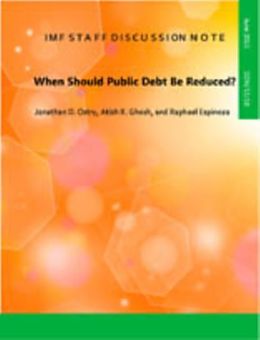 E-Book (pdf) When Should Public Debt Be Reduced? von Jonathan David Ostry
