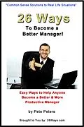 E-Book (epub) 26 Ways to Become a Better Manager von Peter Peters