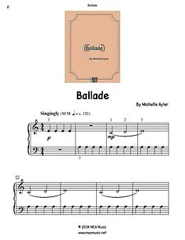 E-Book (epub) Ballade von Michelle Ayler