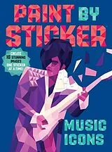 Kartonierter Einband Paint by Sticker: Music Icons von Workman Publishing