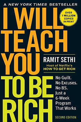 eBook (epub) I Will Teach You to Be Rich de Ramit Sethi