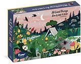  All Good Things Are Wild and Free 1,000-Piece Puzzle (Flow) Adults Families Picture Quote Mindfulness Gift de Astrid van der Hulst, Editors of Flow magazine, Irene Smit