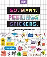 Kartonierter Einband So. Many. Feelings Stickers von Pipsticks®+Workman®
