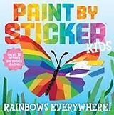 Kartonierter Einband Paint by Sticker Kids: Rainbows Everywhere! von Workman Publishing