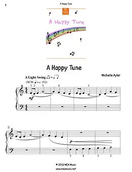 E-Book (epub) A Happy Tune von Michelle Ayler