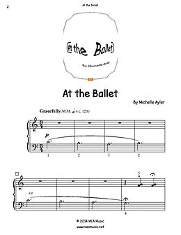 E-Book (epub) At the Ballet von Michelle Ayler