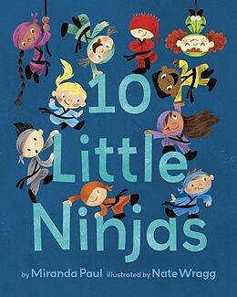 Pappband, unzerreissbar 10 Little Ninjas von Miranda Paul