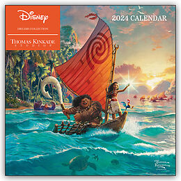 Kalender Disney Dreams Collection by Thomas Kinkade Studios: 2024 Wall Calendar von Thomas Kinkade, Thomas Kinkade Studios