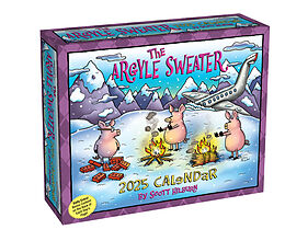 Kalender The Argyle Sweater 2025 Day-to-Day Calendar von Hilburn Scott