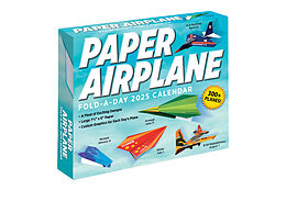 Kalender Paper Airplane 2025 Fold-A-Day Calendar von Kyong Lee, David Mitchell