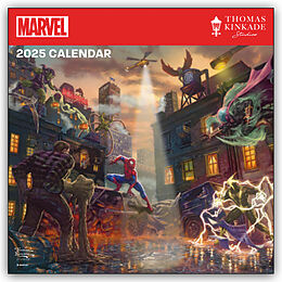 Kalender MARVEL by Thomas Kinkade Studios 2025 Wall Calendar von Thomas Kinkade Studios