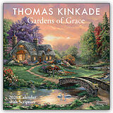 Kalender (Kal) Thomas Kinkade Gardens of Grace 2026 Wall Calendar with Scripture von Kinkade Thomas