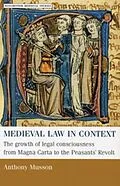 E-Book (pdf) Medieval law in context von Anthony Musson