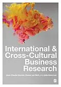 E-Book (pdf) International and Cross-Cultural Business Research von Jean-Claude Usunier, Hester van Herk, Julie Anne Lee