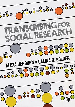 eBook (pdf) Transcribing for Social Research de Alexa Hepburn, Alexa Hepburn