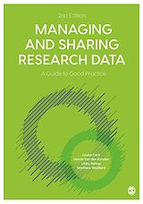 eBook (pdf) Managing and Sharing Research Data de Louise Corti, Veerle van den Eynden, Libby Bishop