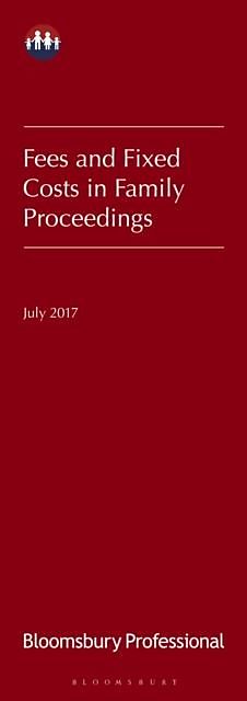 eBook (epub) Lawyers' Costs and Fees: Fees and Fixed Costs in Family Proceedings de Keith Biggs