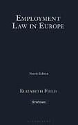 Livre Relié Employment Law in Europe de Elizabeth Field