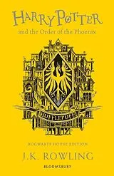 Kartonierter Einband Harry Potter and the Order of the Phoenix - Hufflepuff Edition von J. K. Rowling