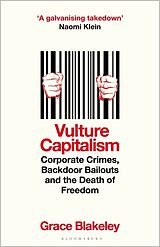 Couverture cartonnée Vulture Capitalism de Grace Blakeley