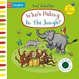 Kartonierter Einband Who's Hiding In The Jungle? von Axel Scheffler