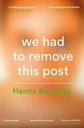 E-Book (epub) We Had To Remove This Post von Hanna Bervoets