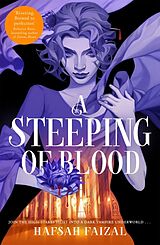 Kartonierter Einband A Steeping of Blood von Hafsah Faizal