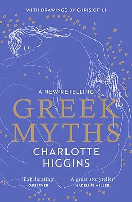 Couverture cartonnée Greek Myths de Charlotte Higgins