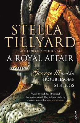 Couverture cartonnée A Royal Affair de Stella Tillyard